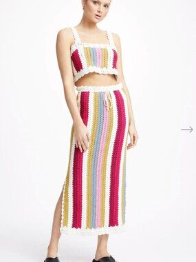 Steele Hansel Crochet Skirt, XS